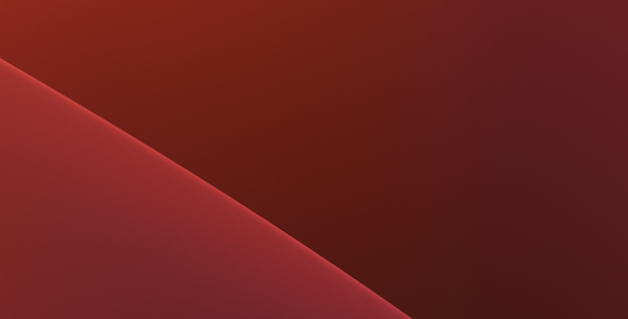 Red gradient abstract background with curved lines