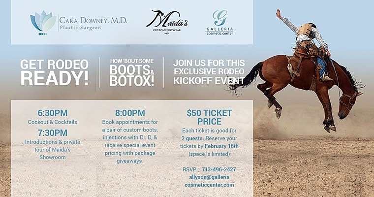 Rodeo kickoff event details and promotions