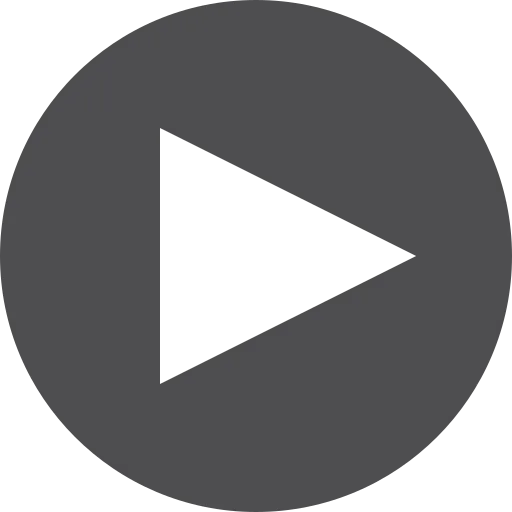 Play button icon in gray color.